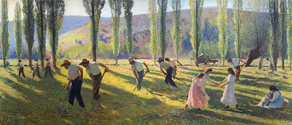 Tableau dans la salle Henri Martin
