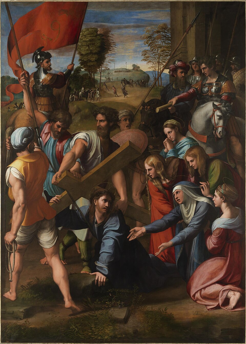 Le Christ tombant sur le chemin du Calvaire (1517), Musée du Prado, confère à son art un nouveau degré d'expressivité.