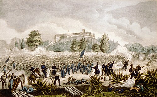Attaque du château de Chapultepec