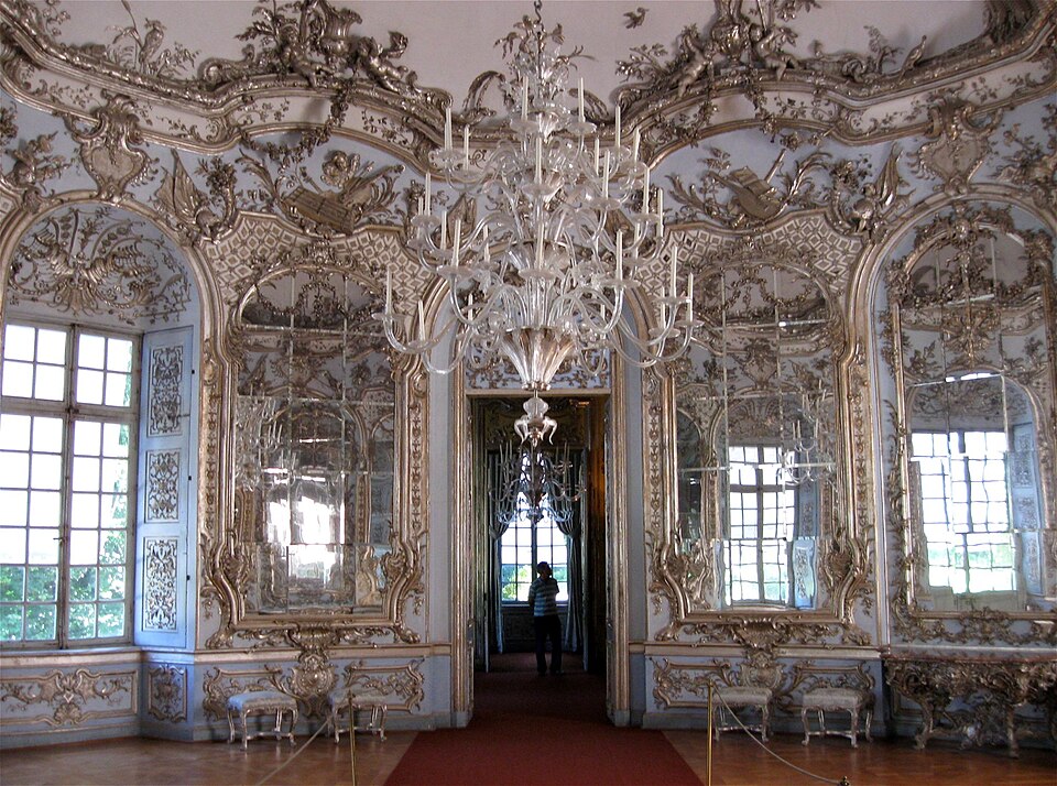 Galerie des Glaces d'Amalienburg par Johann Baptist Zimmermann (1734–1739)