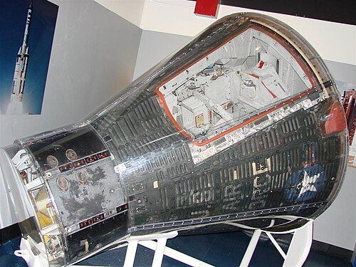 Gemini 2 au Musée de l'espace et des missiles de l'armée de l'air en 2006