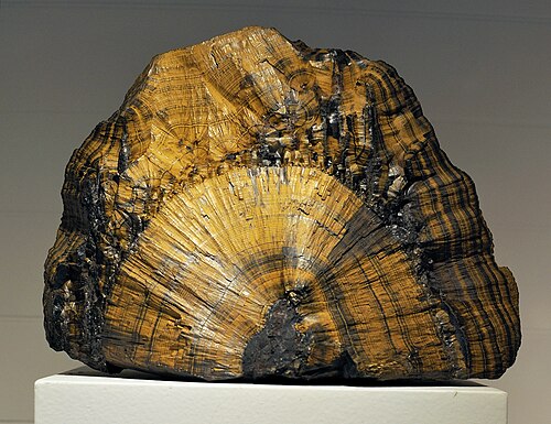 Goethite de Negaunee, comté de Marquette, Michigan