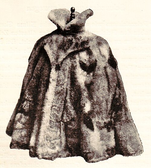 Manteau en peau de canard eider