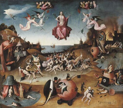 Le Jugement dernier (atelier de Jérôme Bosch) [nl], vers 1500-1510