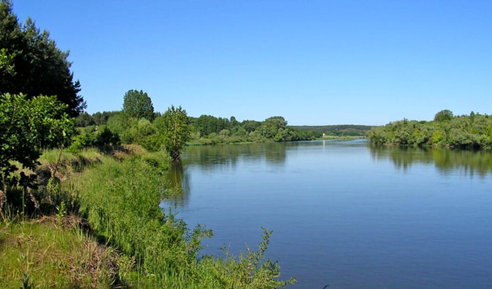 La rivière Bug, aux alentours de Drohiczyn