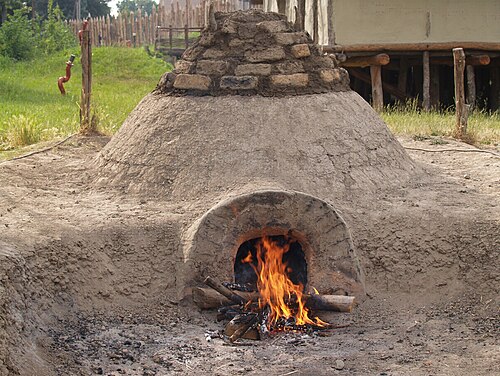 Reconstruction du four