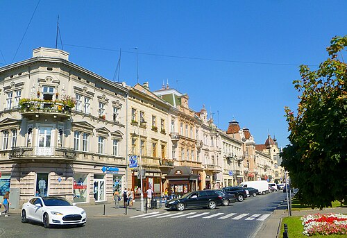 Architecture de l'avenue Shevchenko