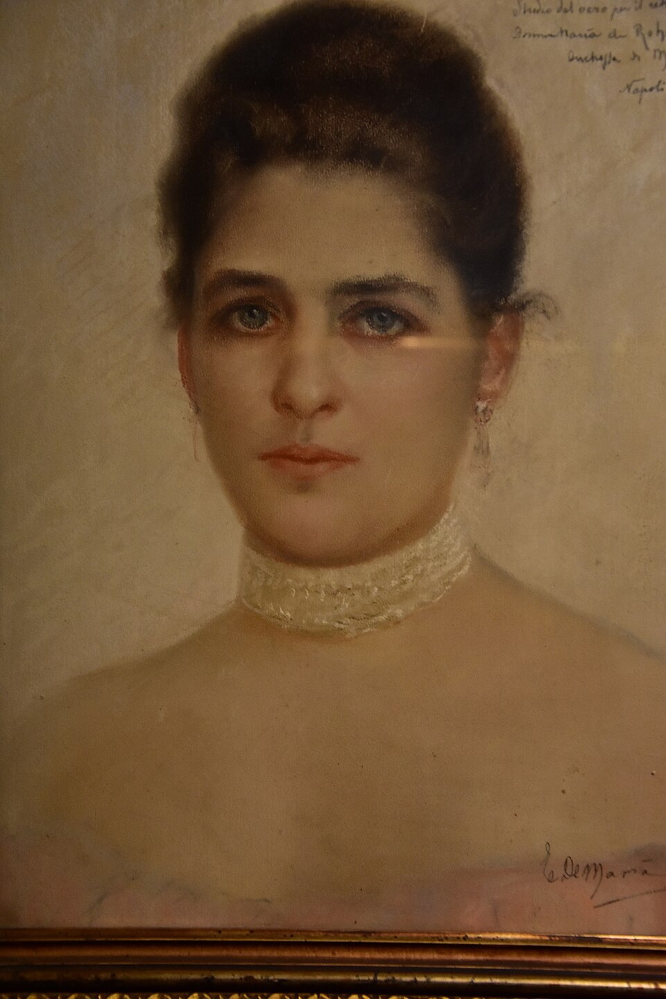 Portrait de Berthe de Rohan (1894) par Ettore De Maria Bergler