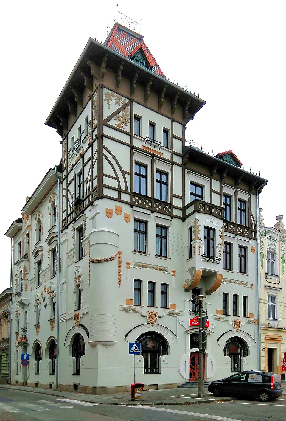 Frog House in Bielsko-Biała by Emanuel Rost (1903)