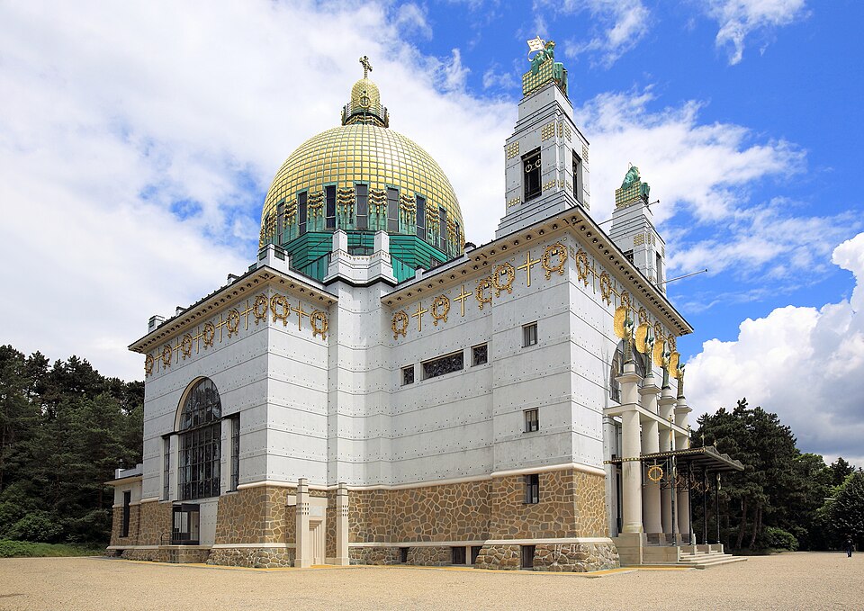 Church of St. Leopold in Vienna by Wagner (1903–1907)