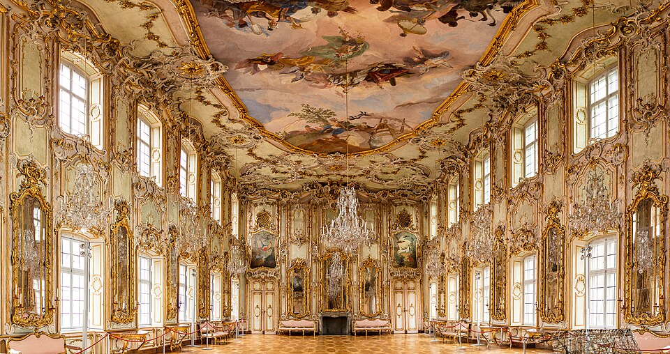Salle des fêtes du Schaezlerpalais à Augsbourg par Carl Albert von Lespilliez (1765–1770)