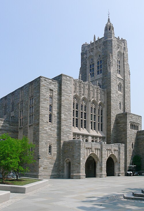 Une photo de la bibliothèque Firestone