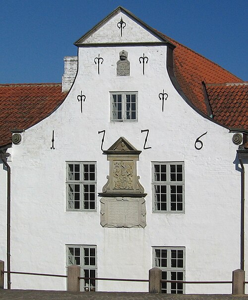 La façade de l'église de l'hôpital Hertug Hans