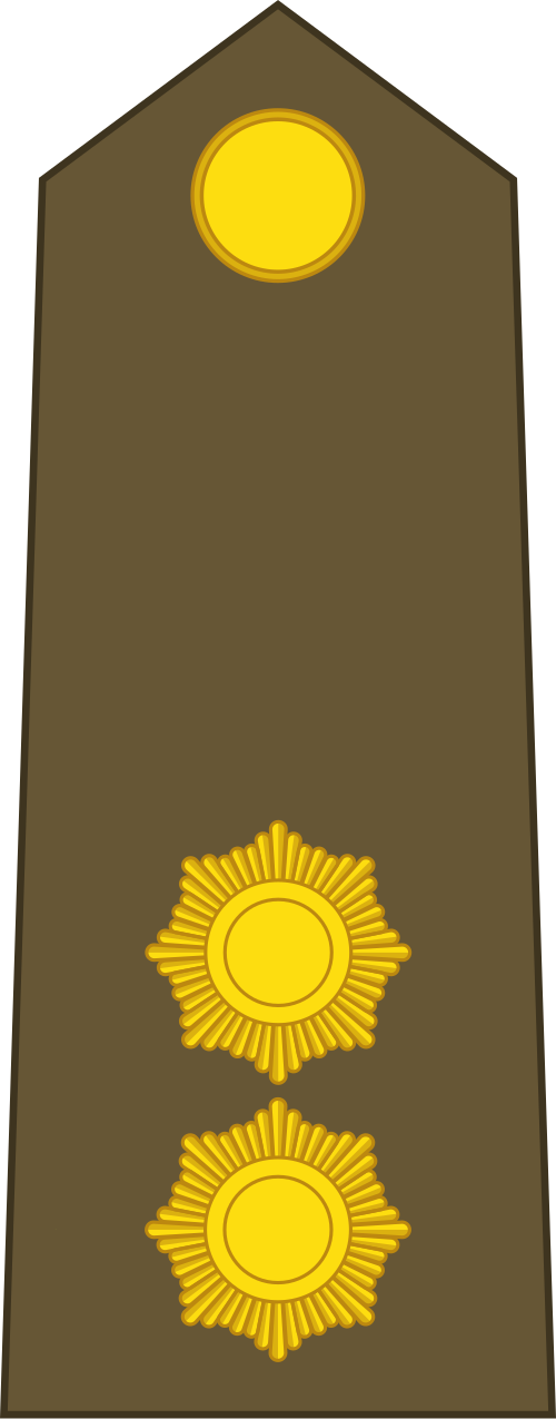 Lieutenant en premier (Armée luxembourgeoise)[18]