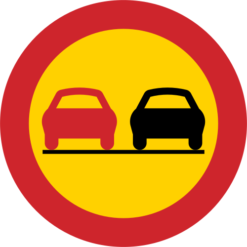 Suède (dépassement interdit)