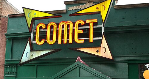 Panneau Comet Ping Pong