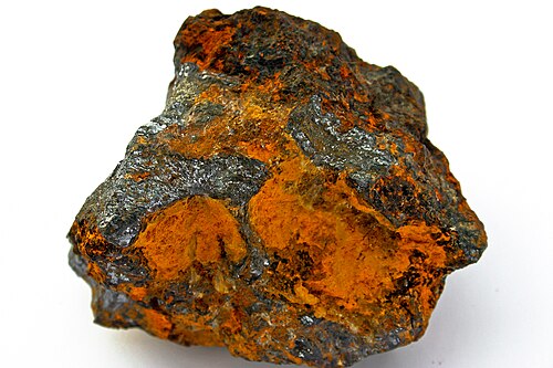 Galène et limonite