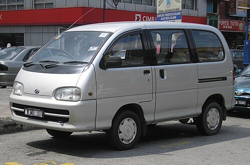 Perodua Rusa, basé sur le Daihatsu Zebra.