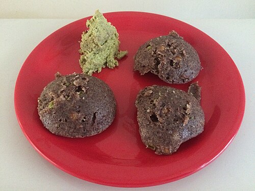 Idli, un plat de petit-déjeuner du sud de l'Inde à base de farine de ragi