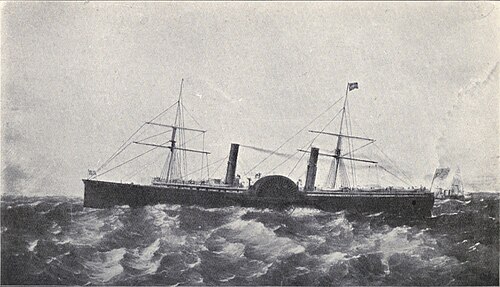 Bateau à vapeur Adriatic