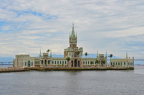 Château de l'île Fiscal, Rio de Janeiro, Brésil : 1881-1889
