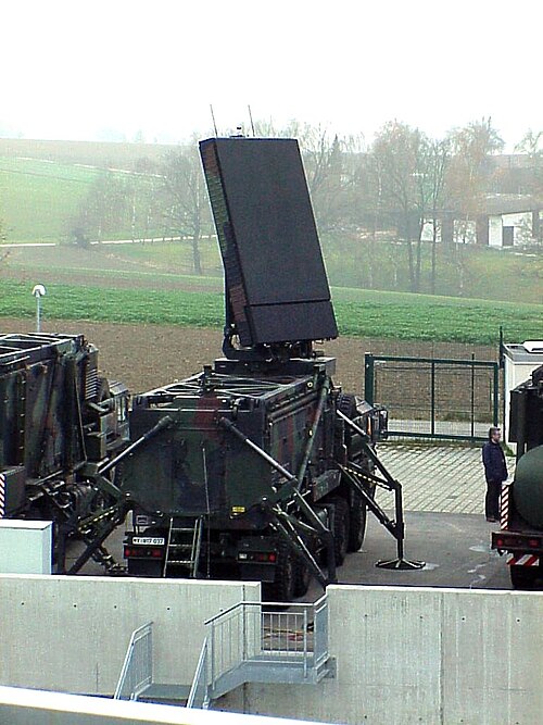 Capteur radar allemand LÜR
