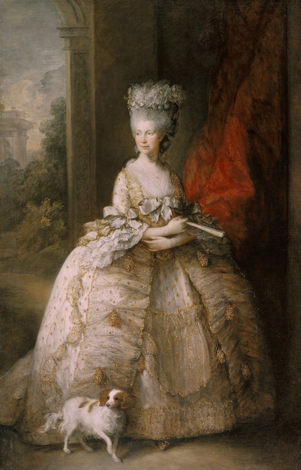 Thomas Gainsborough, la reine Charlotte, 1781