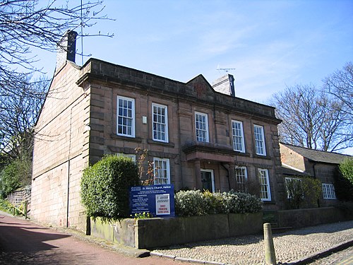 Presbytère de Halton, Angleterre ; 1739 et toujours utilisé
