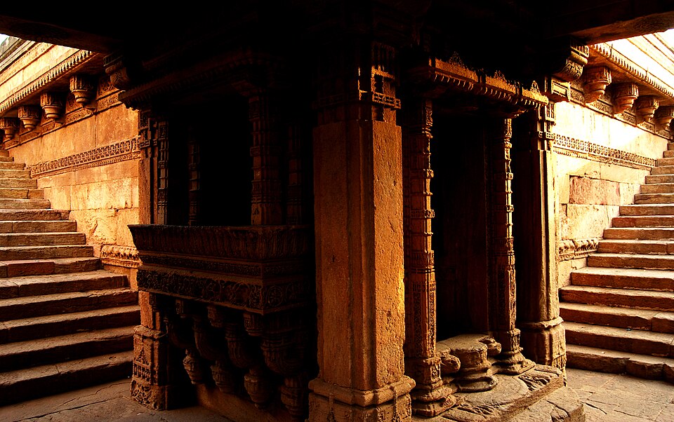 Puits de Rudabai ou Adalaj ni Vav à Adalaj, Gandhinagar, Gujarat