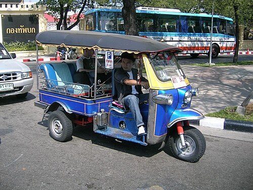 Tuk tuk à Bangkok