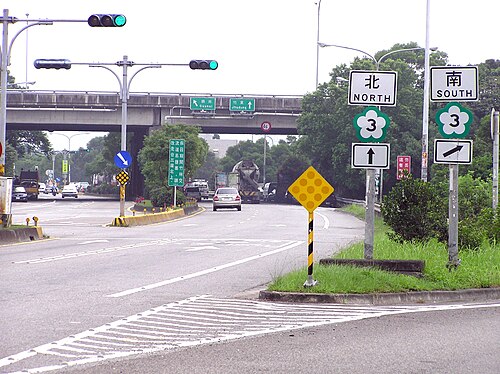 Freeway entrance