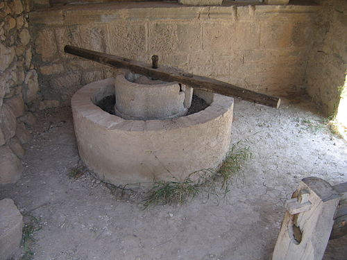 Moulin à olives avec anneau de broyage - Volubilis