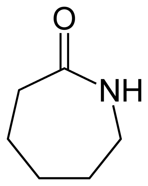 Caprolactame, un composé organique hétérocyclique à 7 chaînons (non aromatique).