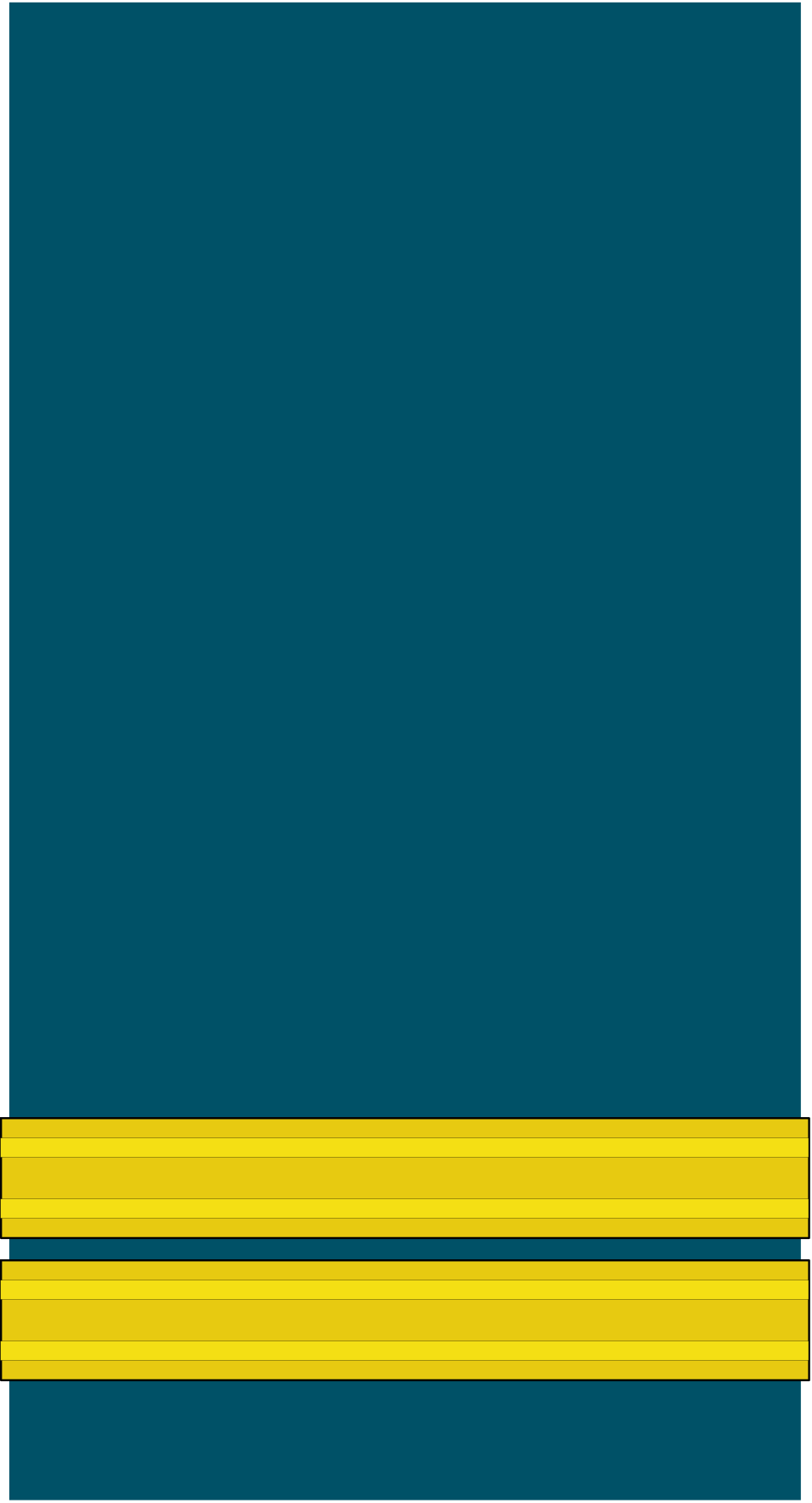 Insigne de manche d'un lieutenant de vol de la RAF