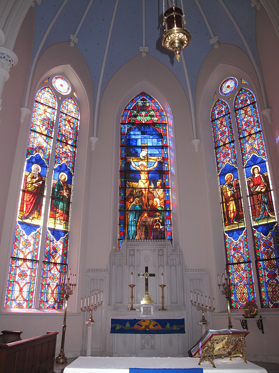 Chœur de l'église évangélique luthérienne allemande Saint-Matthieu (catholique évangélique)