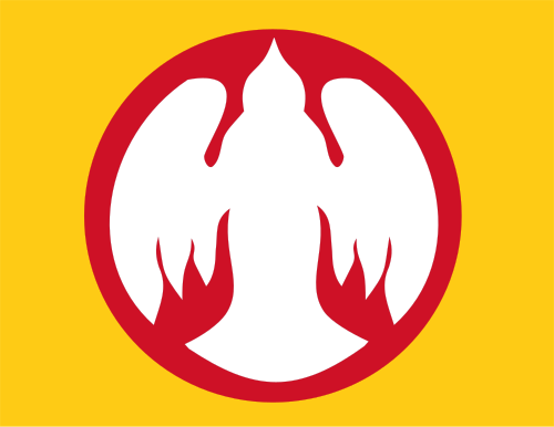 Le drapeau personnel de Lapie (1940-1942)