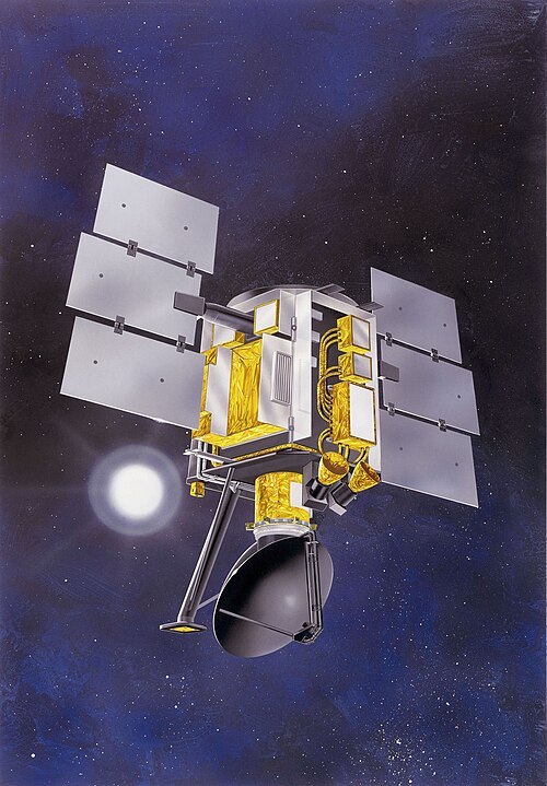 QuikSCAT-Satellite, avec radar de profilage du vent