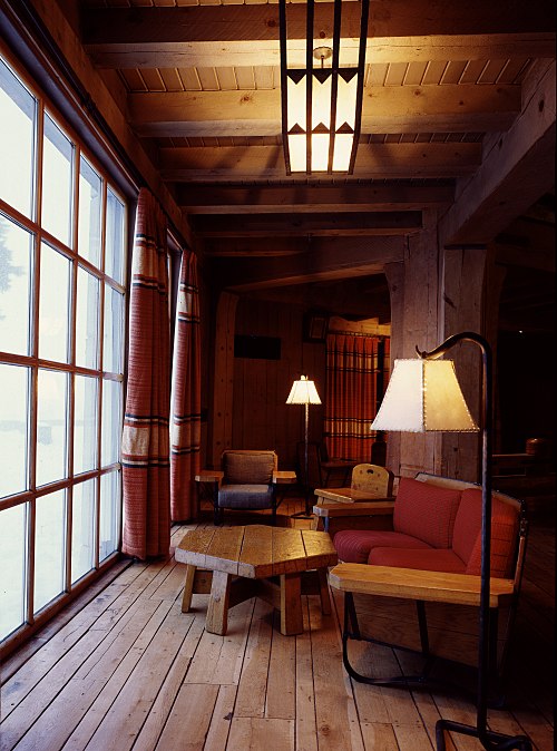 Timberline Lodge, forêt nationale du mont Hood, Oregon (1936-1938)