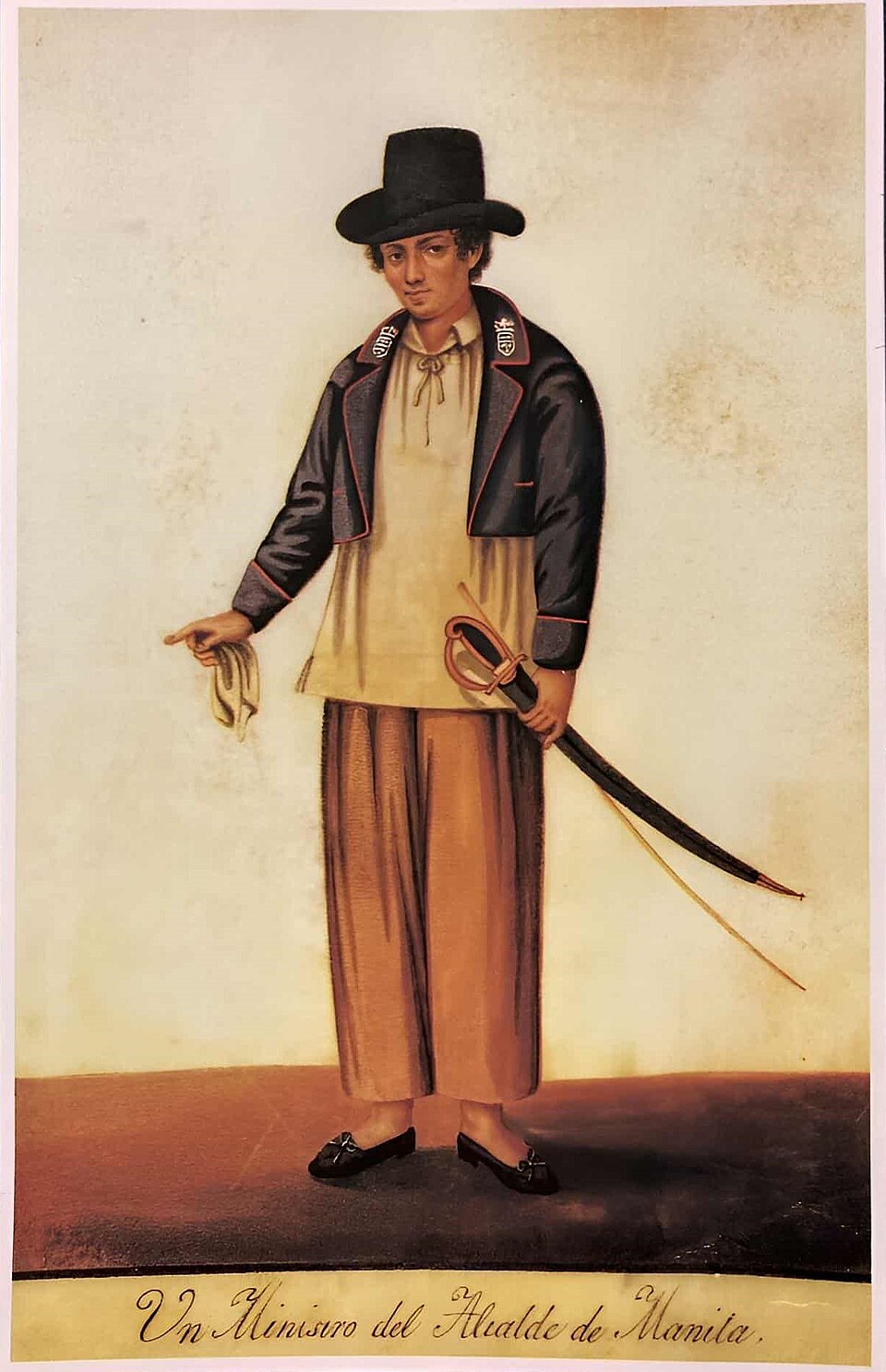 Ministre du maire de Manille dans les années 1830