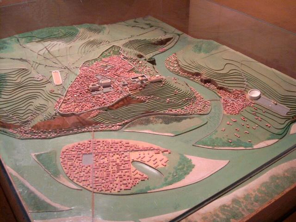 Maquette de Lugdunum (Lyon)