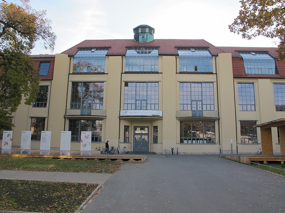 Bâtiment principal sud de l'Université du Bauhaus