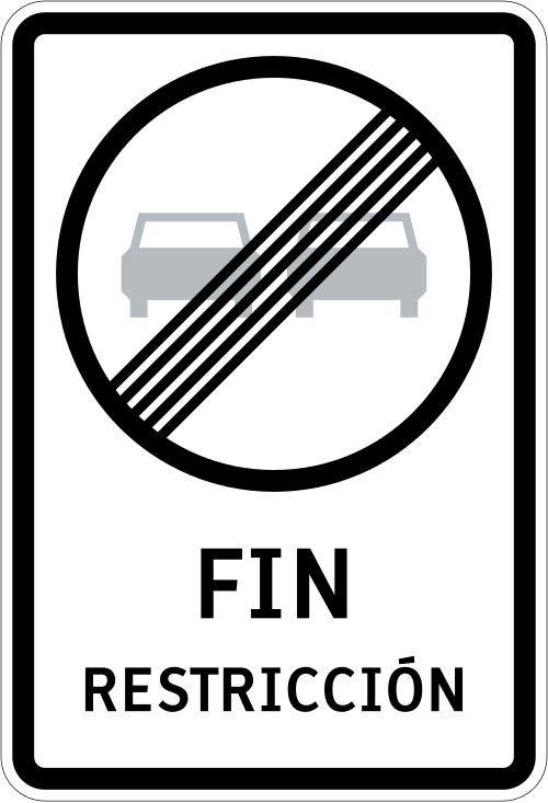 Chili (fin de l'interdiction de dépassement)