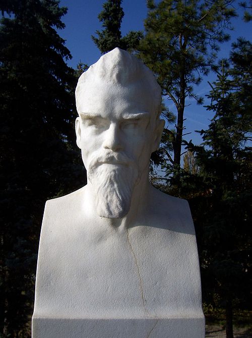 Portrait de Max Klinger (1921), marbre, par Johannes Hartmann
