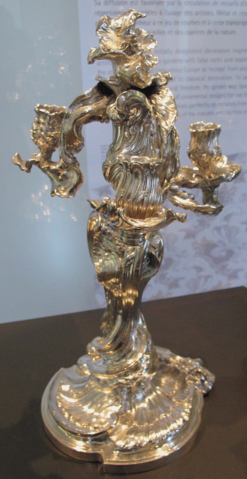 Candélabre de Juste-Aurèle Meissonnier (1735-1740)