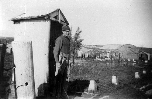 Camp de Metula après la prise de contrôle de la brigade Yiftach, 1948