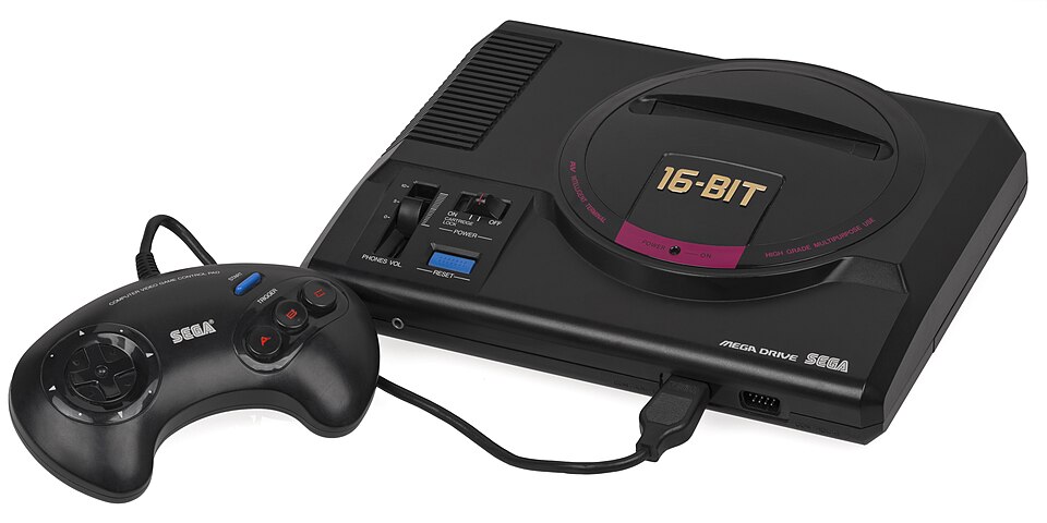 La Mega Drive, connue sous le nom de Genesis en Amérique du Nord, a succédé à la Master System.