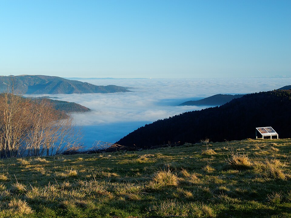 Vue depuis le Ballon d'Alsace