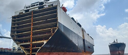 Recyclage de navires à Alang