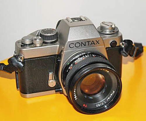 Contax S2 avec Planar T* f1,7 50 mm