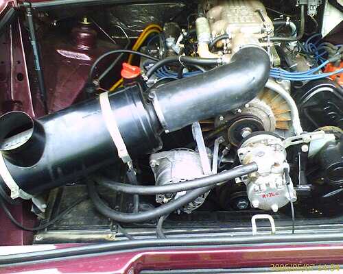 Moteur T613 V8 refroidi par air à injection de carburant (version ultérieure)